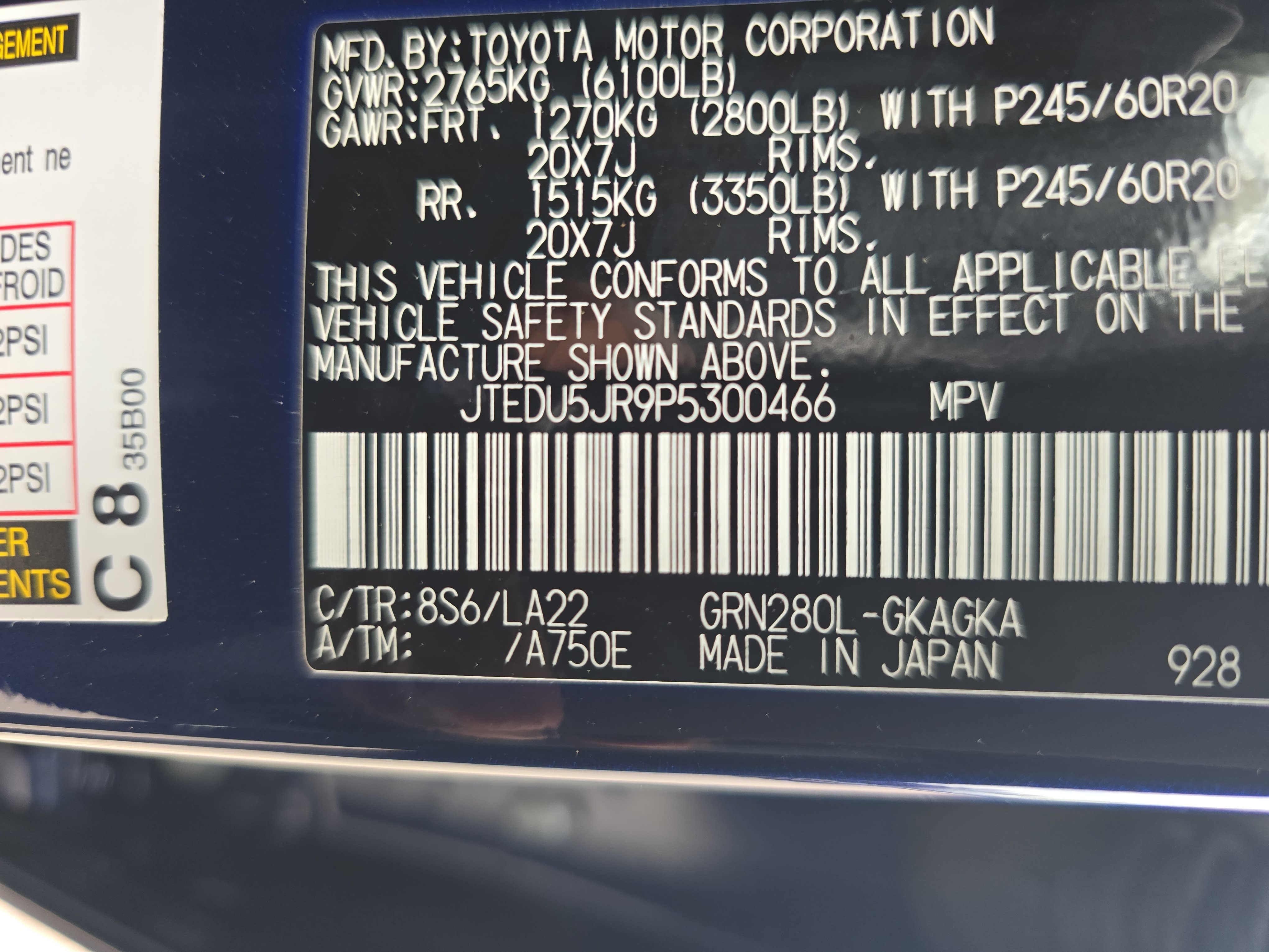 2023 Toyota 4Runner Limited