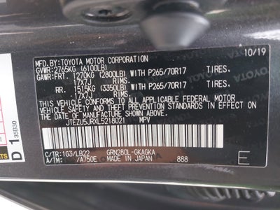 2020 Toyota 4Runner SR5