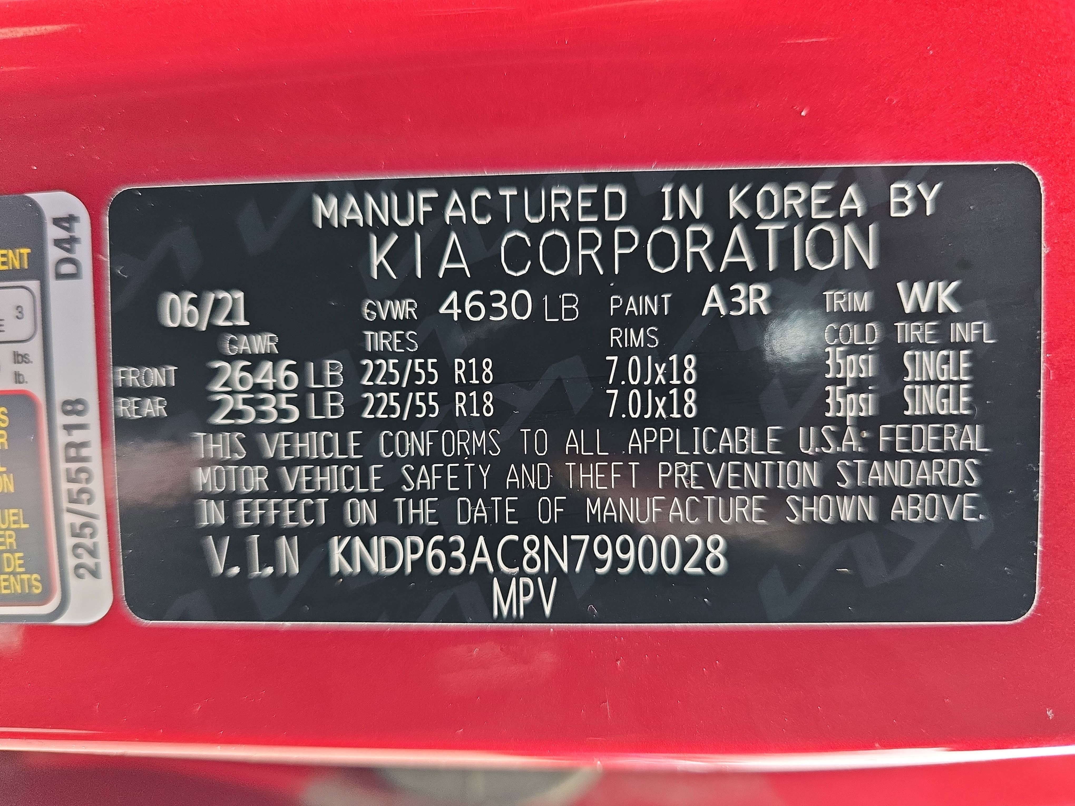 2022 Kia Sportage Nightfall