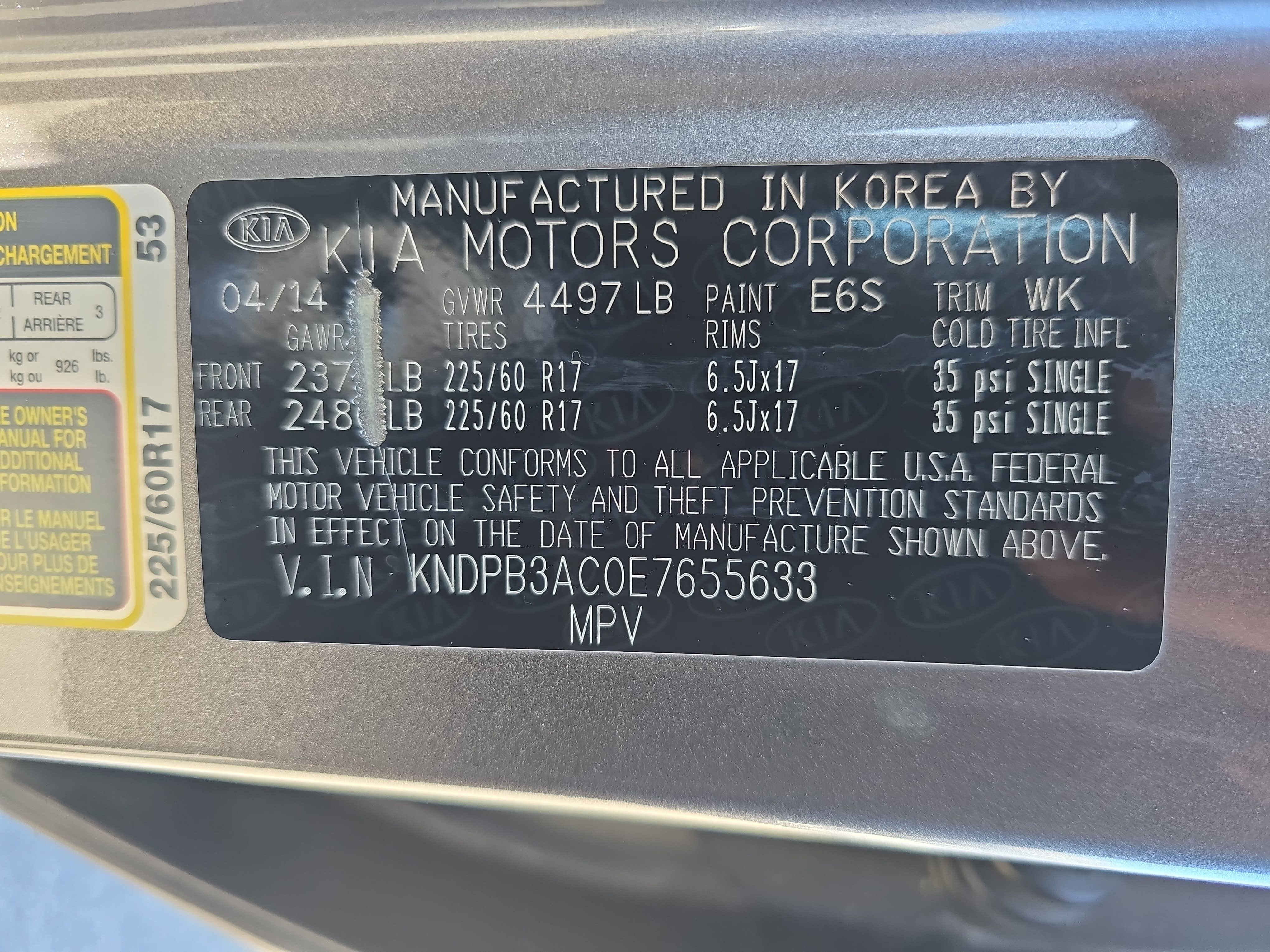 2014 Kia Sportage LX