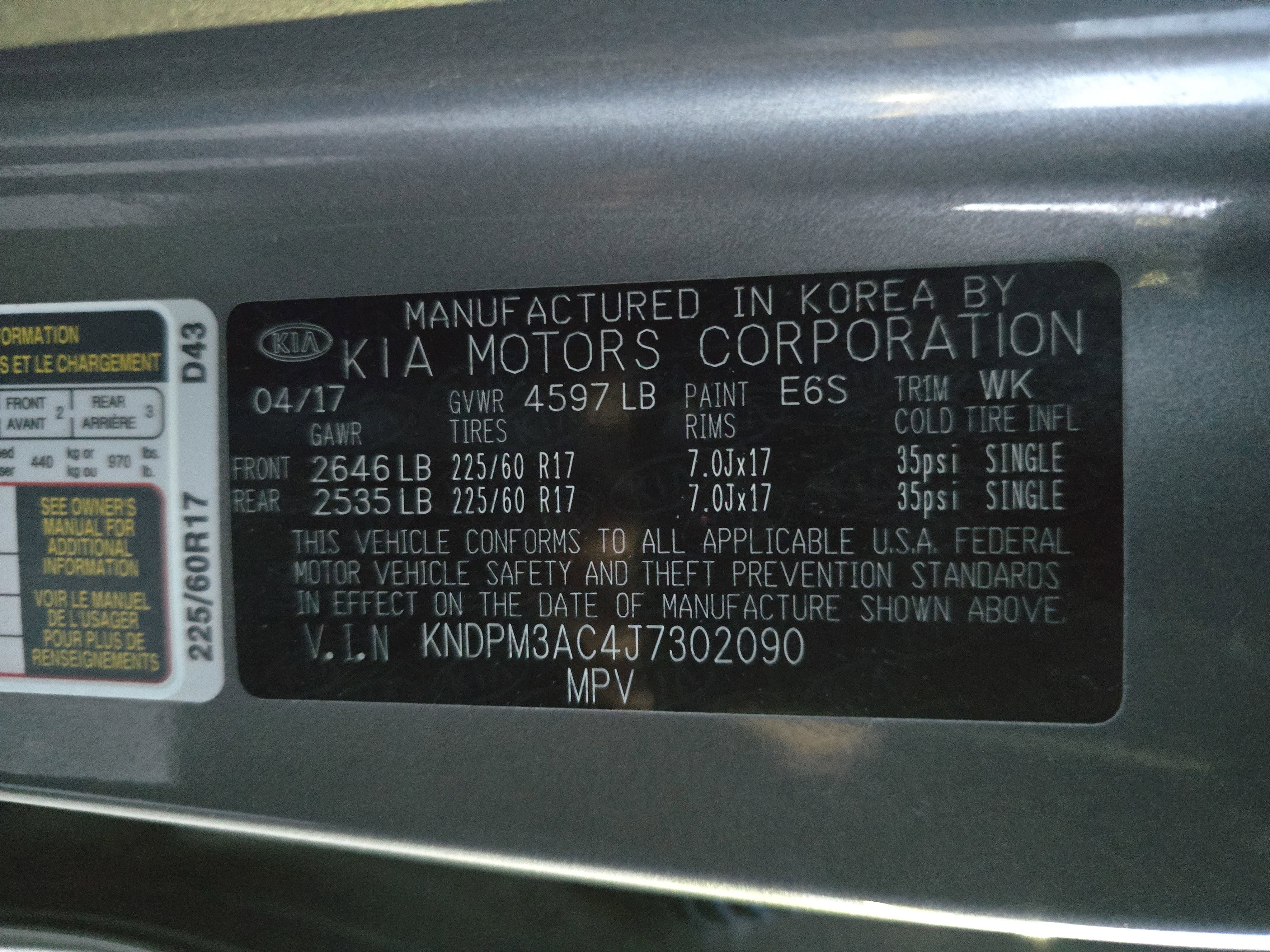 2018 Kia Sportage LX