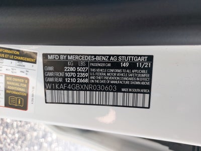 2022 Mercedes-Benz C-Class C 300