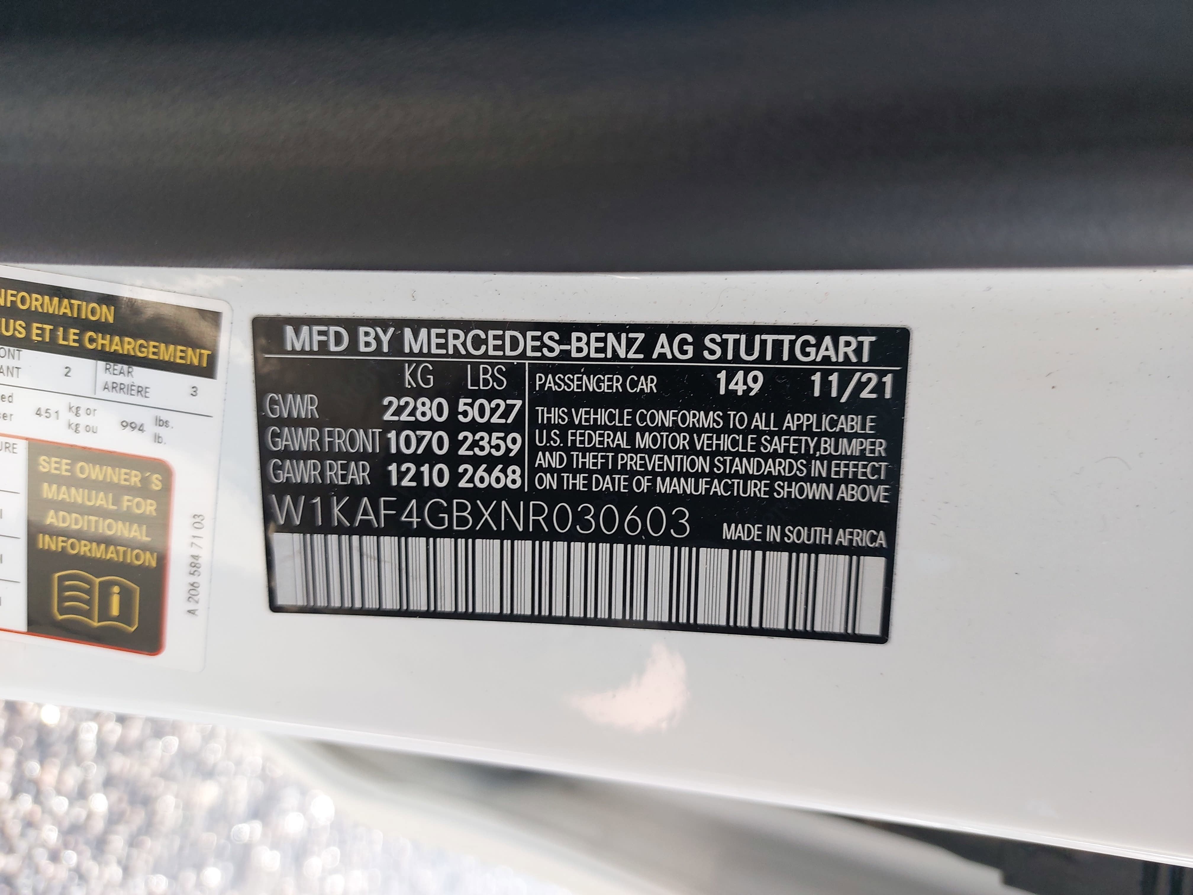 2022 Mercedes-Benz C-Class C 300