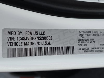 2022 Jeep Grand Wagoneer Series III