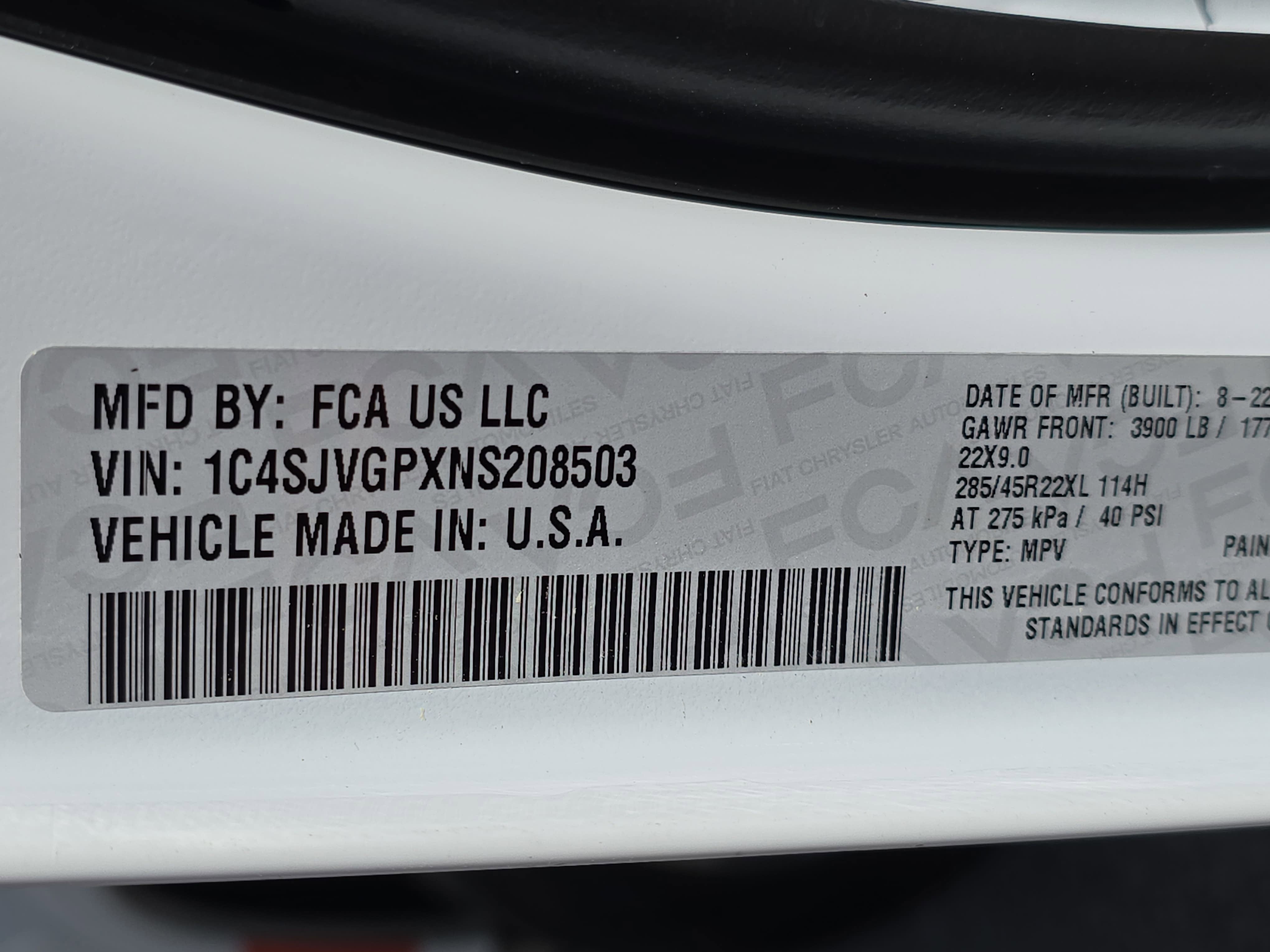 2022 Jeep Grand Wagoneer Series III