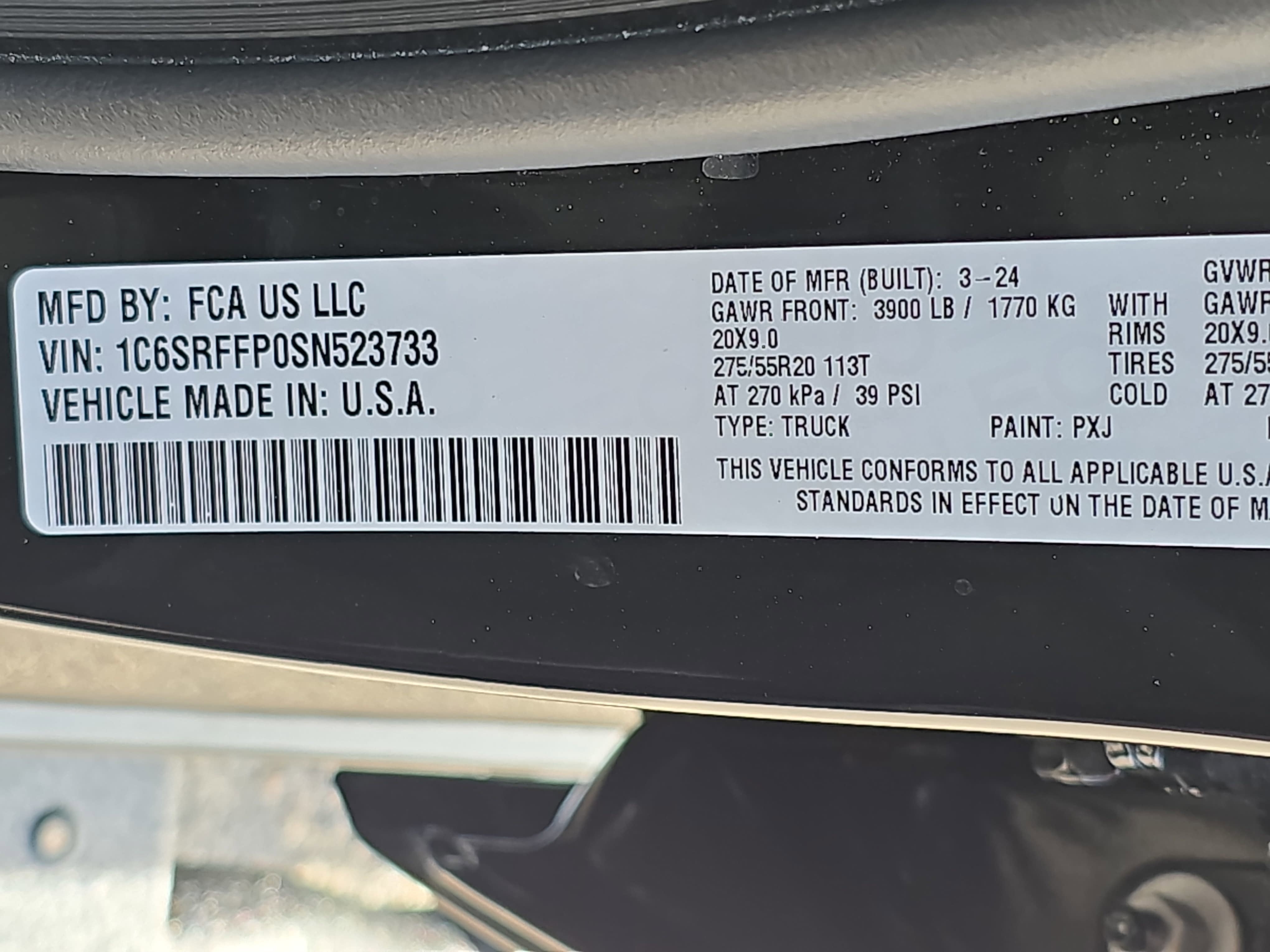 2025 RAM 1500 Lone Star