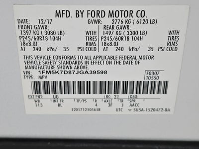 2018 Ford Explorer XLT