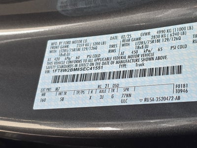 2025 Ford Super Duty F-250 SRW LARIAT