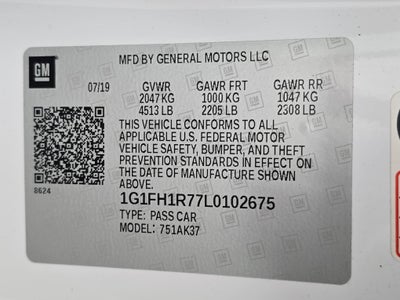 2020 Chevrolet Camaro 2SS