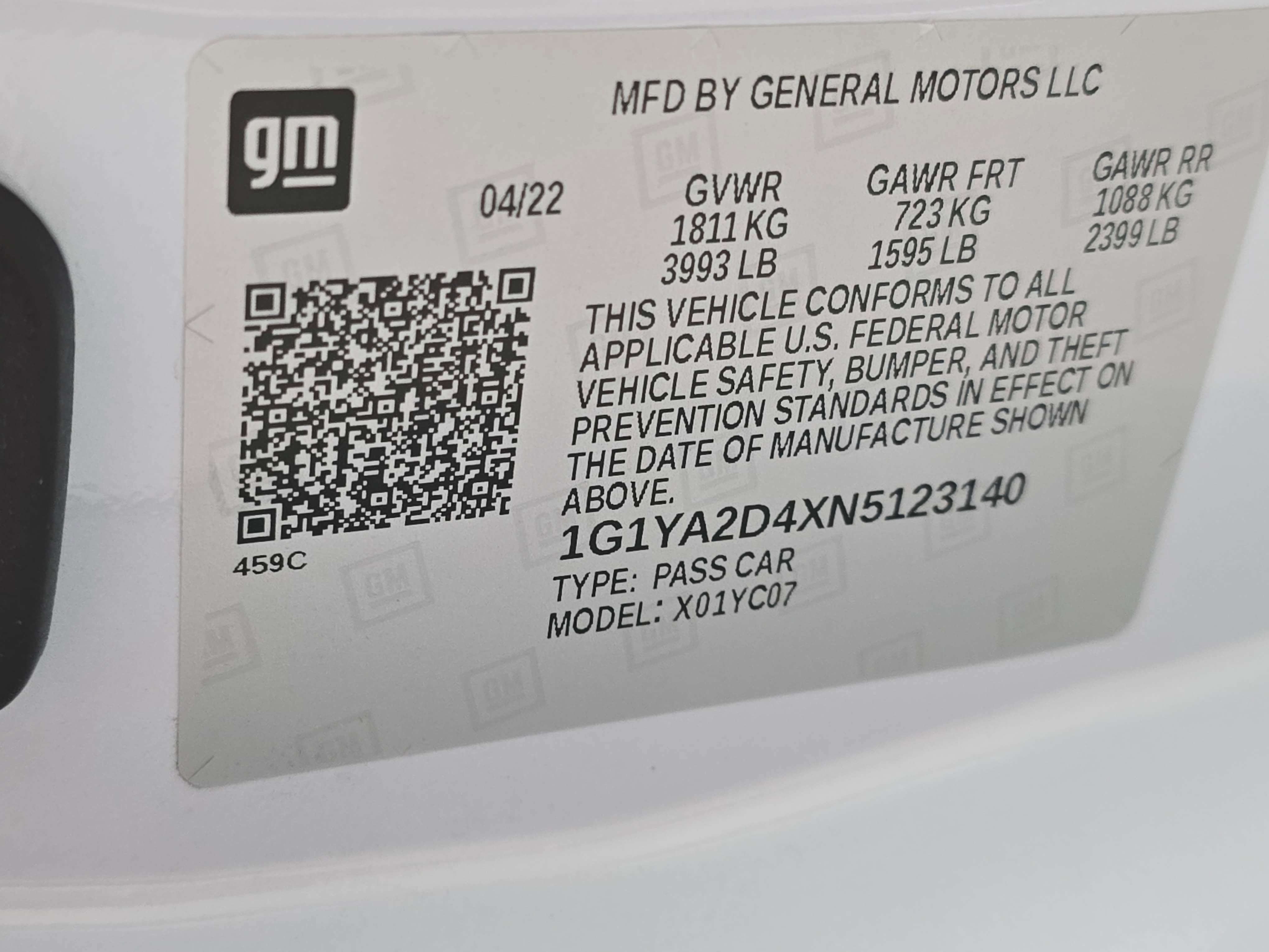 2022 Chevrolet Corvette 1LT