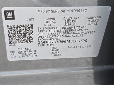 2021 Chevrolet Traverse Premier