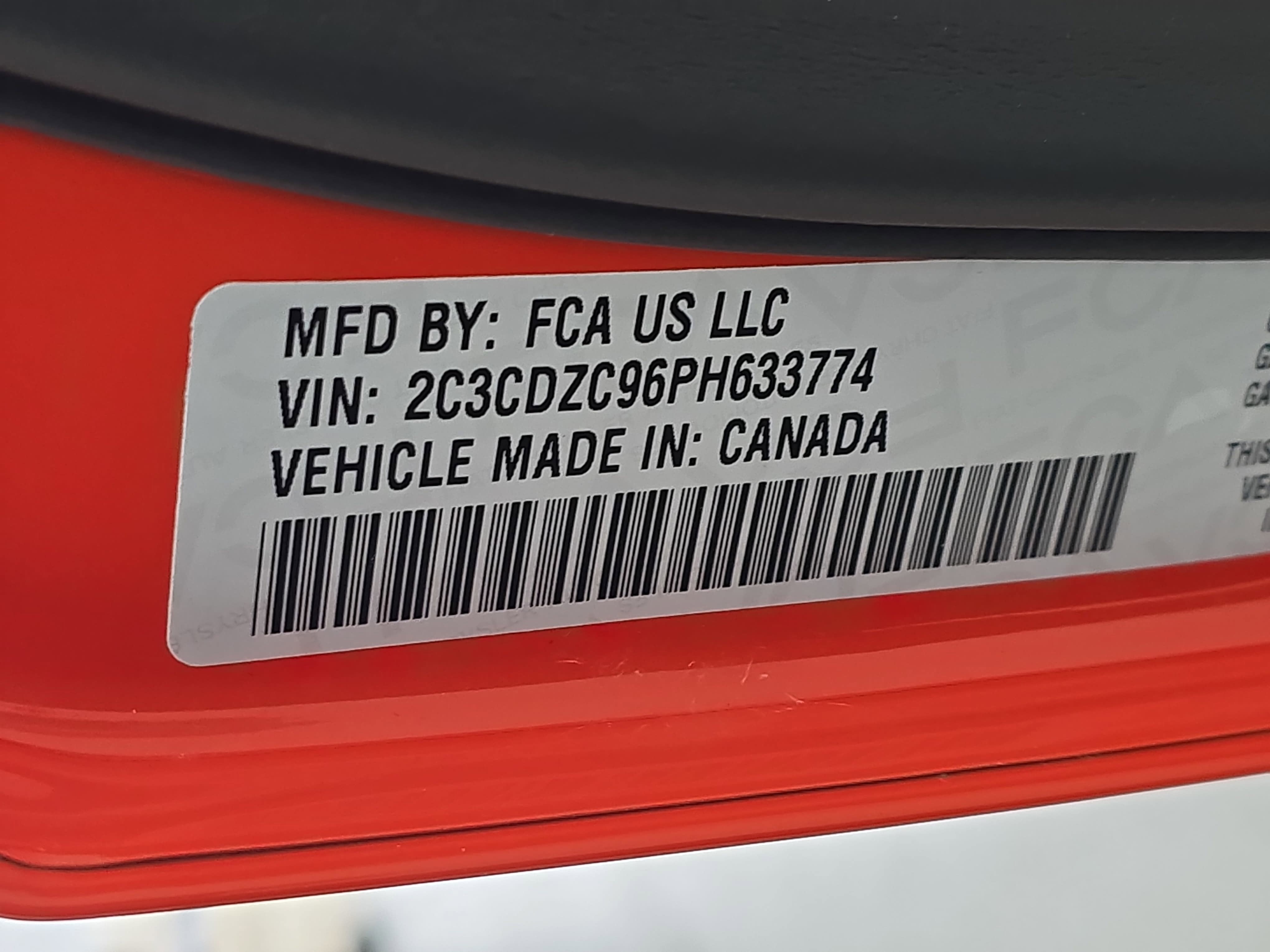 2023 Dodge Challenger SRT Hellcat Jailbreak