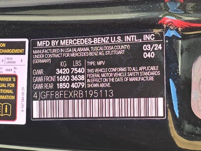 2024 Mercedes-Benz GLS GLS 580