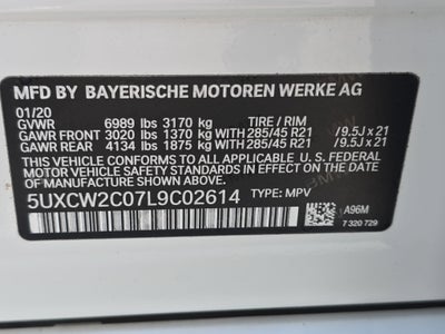 2020 BMW X7 xDrive40i