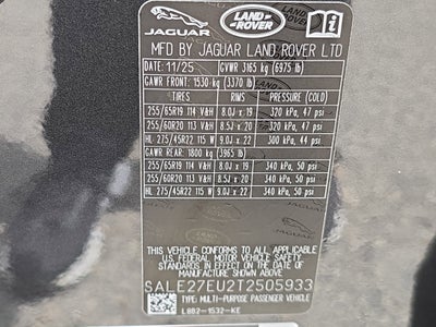 2026 Land Rover Defender X-Dynamic SE