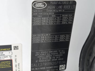 2022 Land Rover Defender X-Dynamic SE