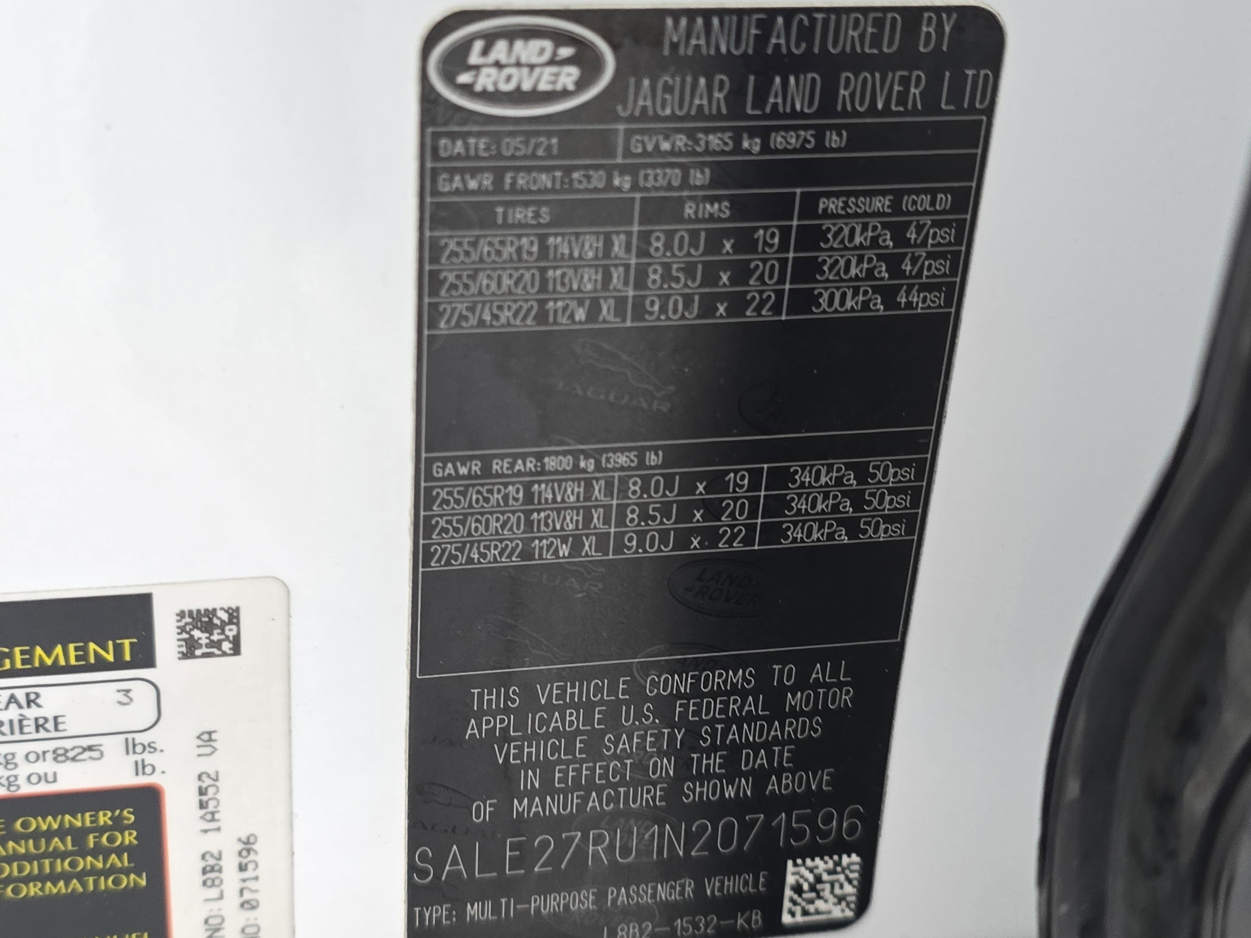 2022 Land Rover Defender X-Dynamic SE