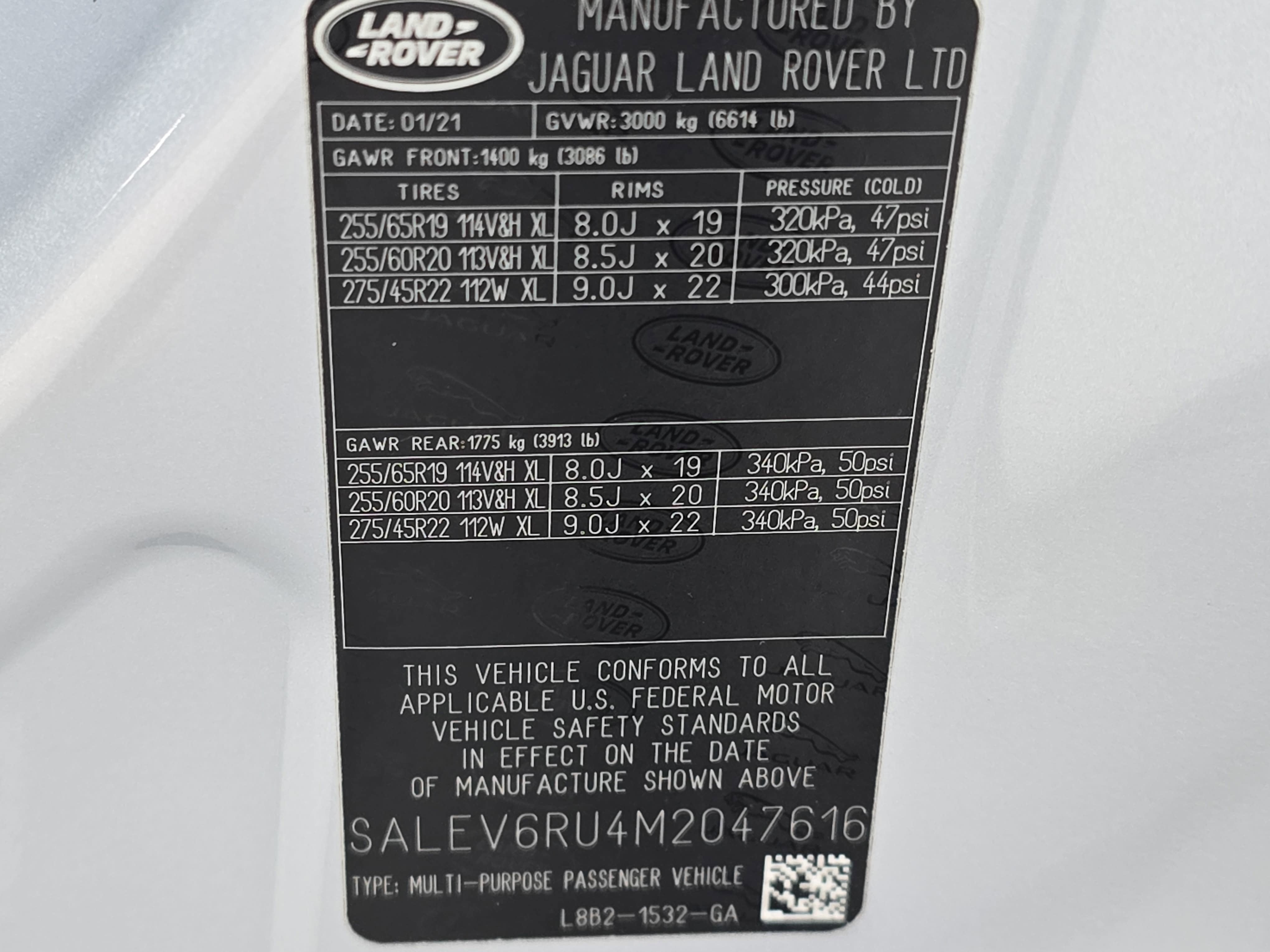 2021 Land Rover Defender First Edition