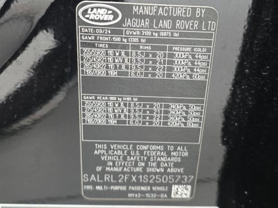 2025 Land Rover Discovery Dynamic SE