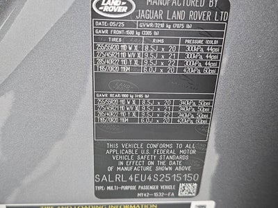 2025 Land Rover Discovery Dynamic SE