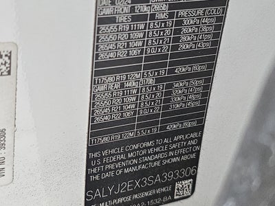 2025 Land Rover Range Rover Velar S