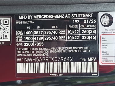 2026 Mercedes-Benz G-Class AMG® G 63