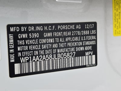 2018 Porsche Macan Base