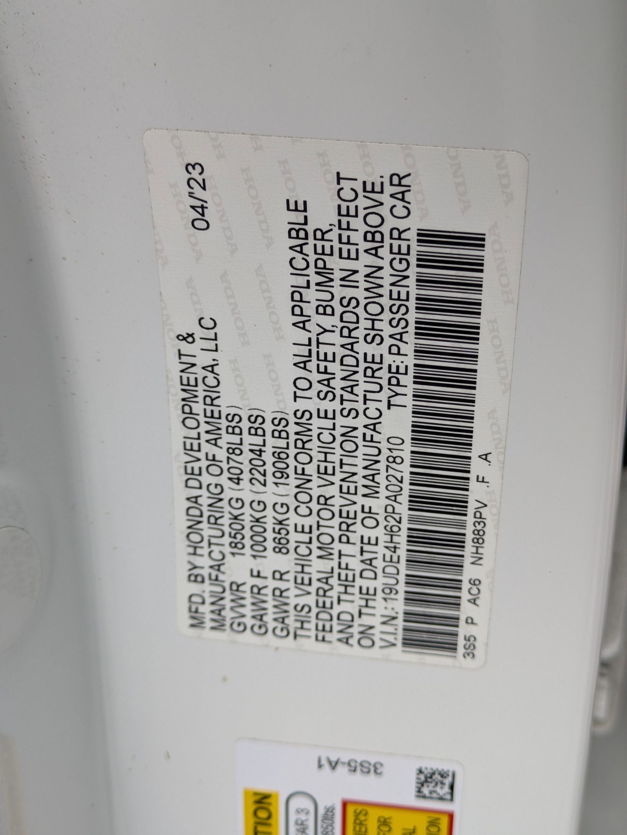 2023 Acura Integra w/A-Spec Technology Package