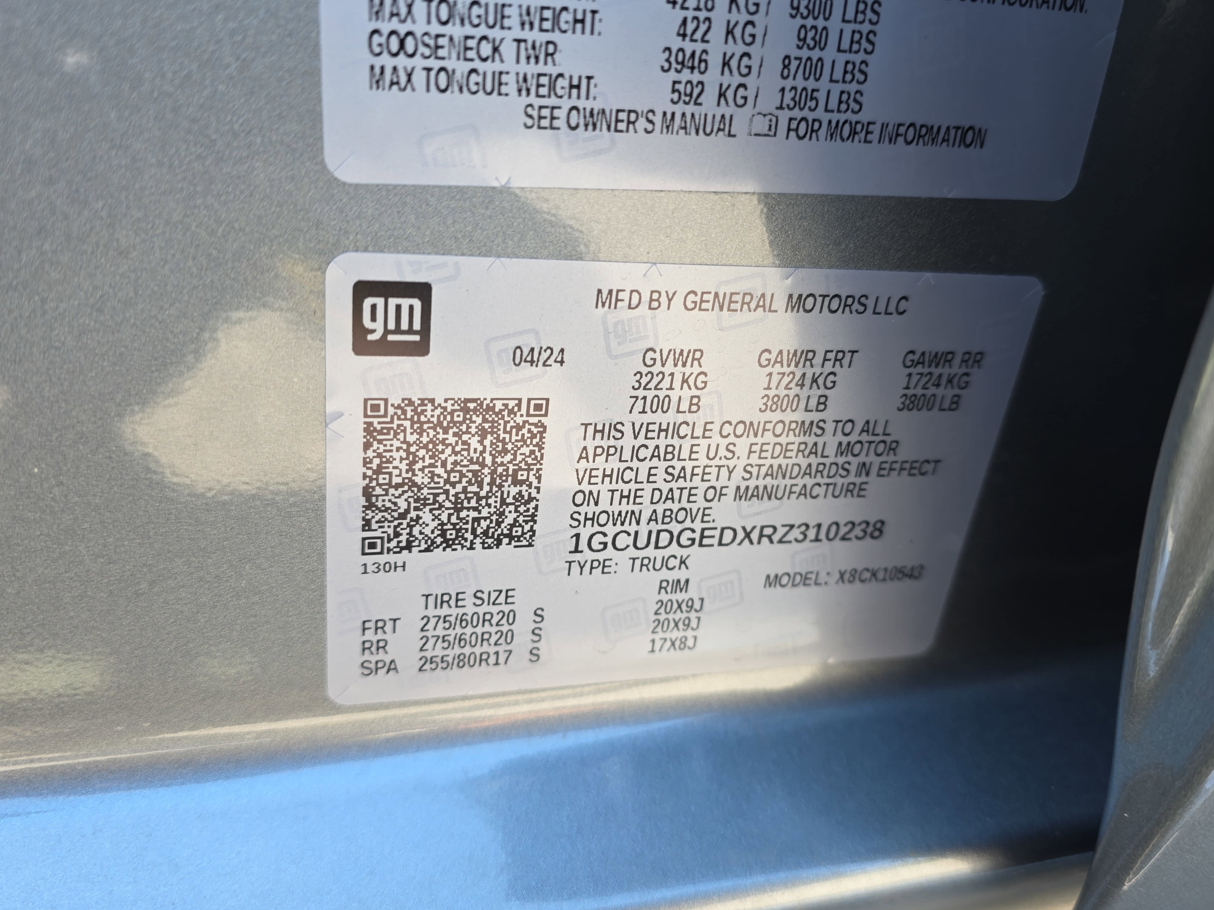 2024 Chevrolet Silverado 1500 LTZ