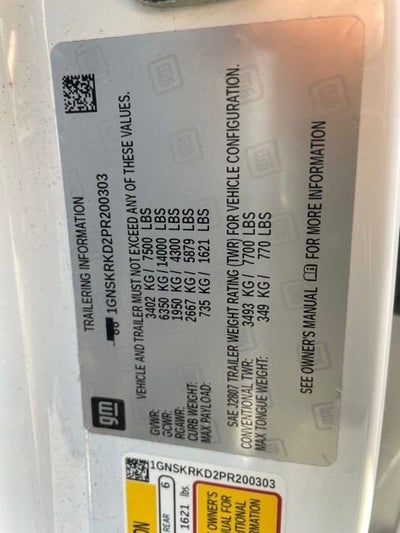 2023 Chevrolet Tahoe RST