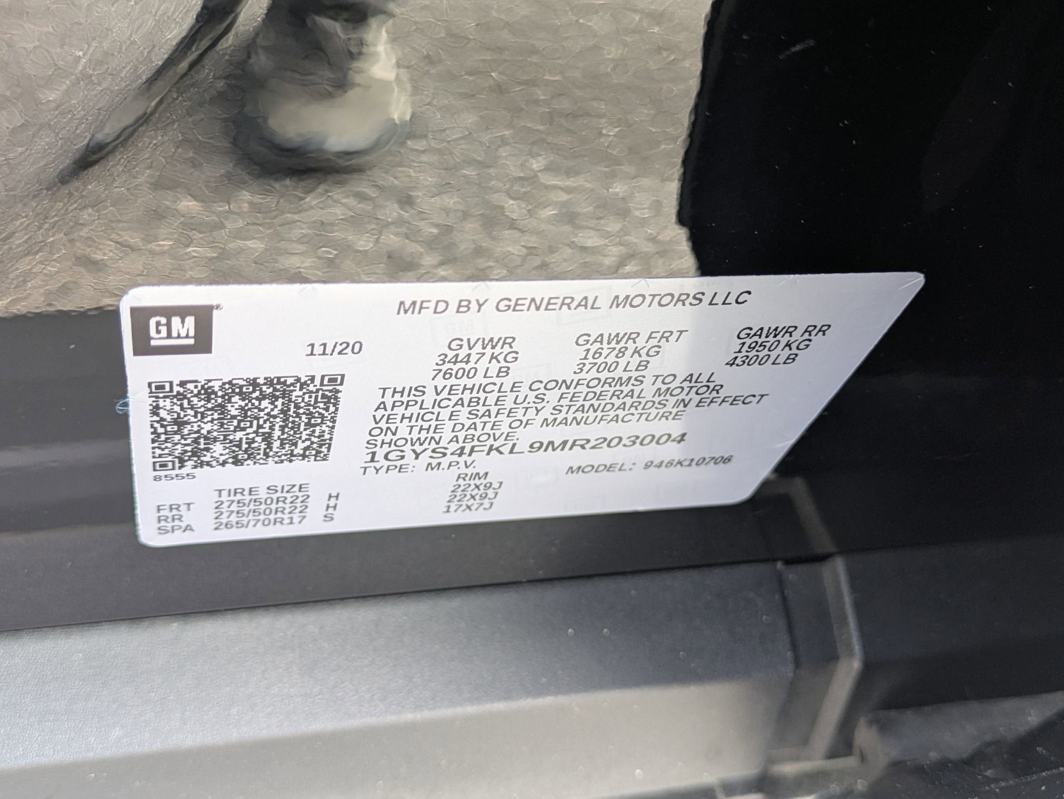 2021 Cadillac Escalade Sport