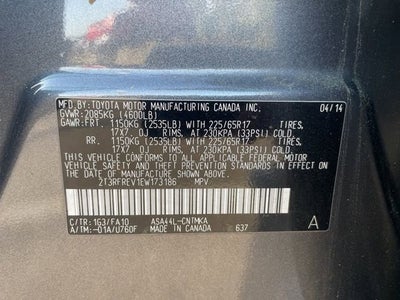 2014 Toyota RAV4 XLE