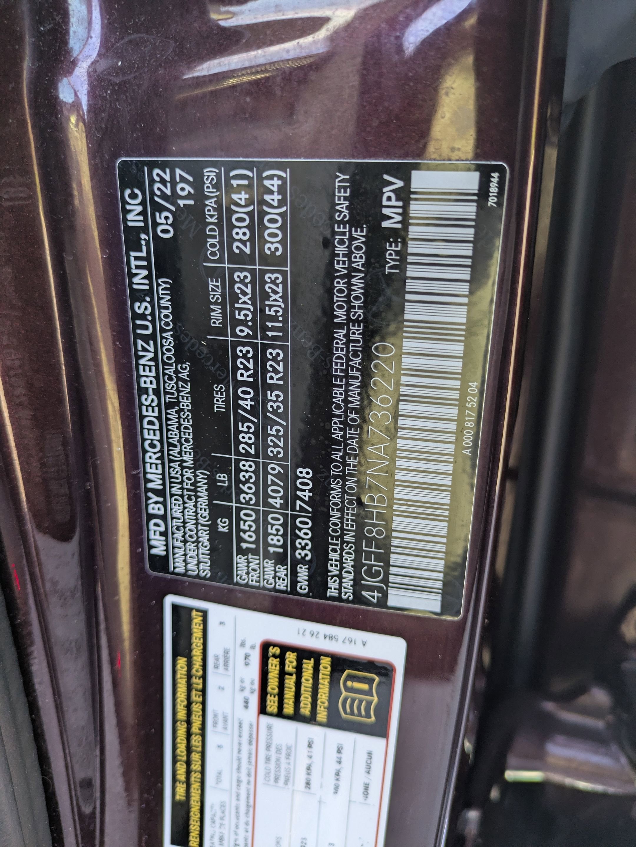 2022 Mercedes-Benz GLS Maybach GLS 600