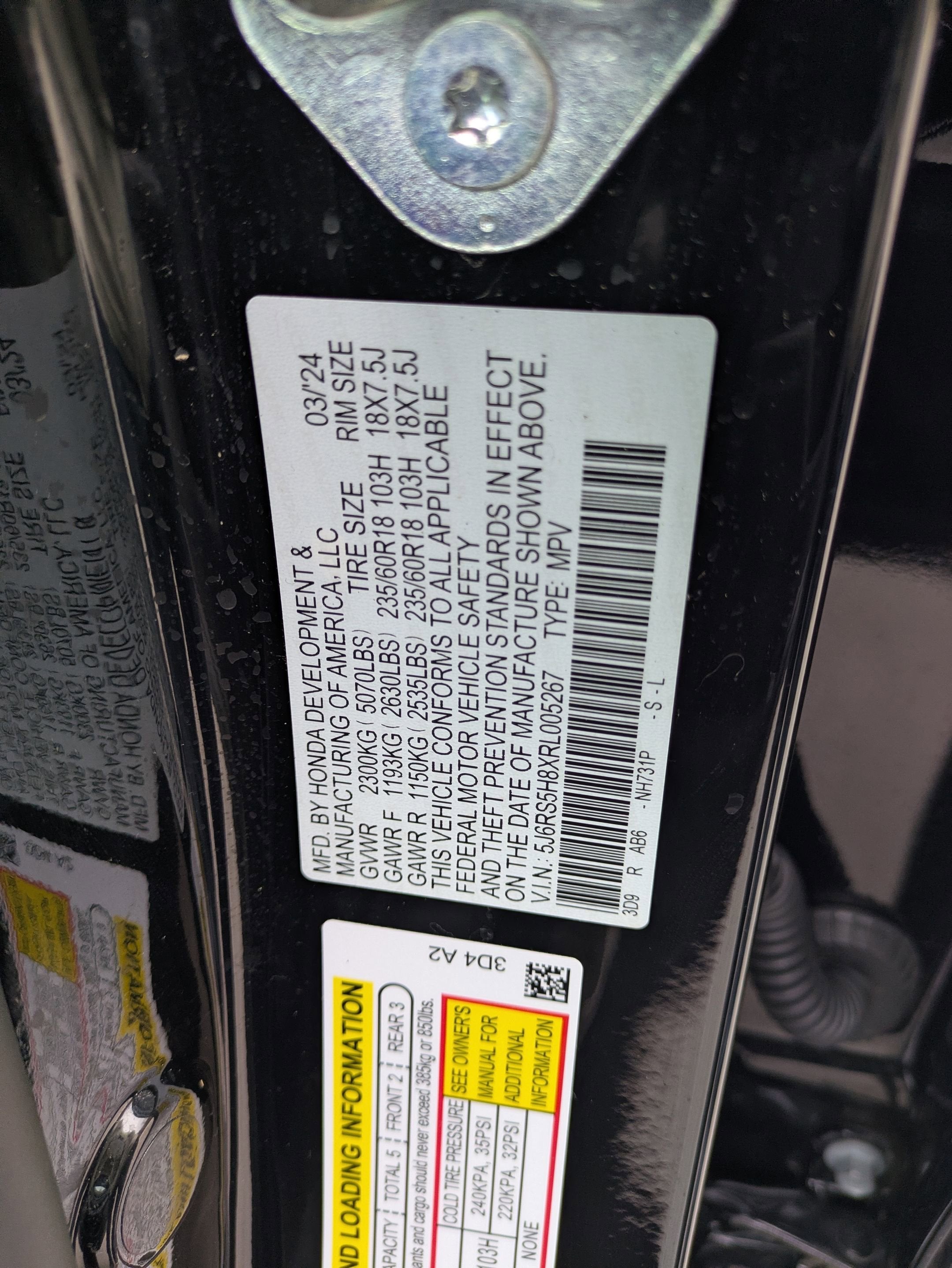 2024 Honda CR-V Hybrid Sport-L