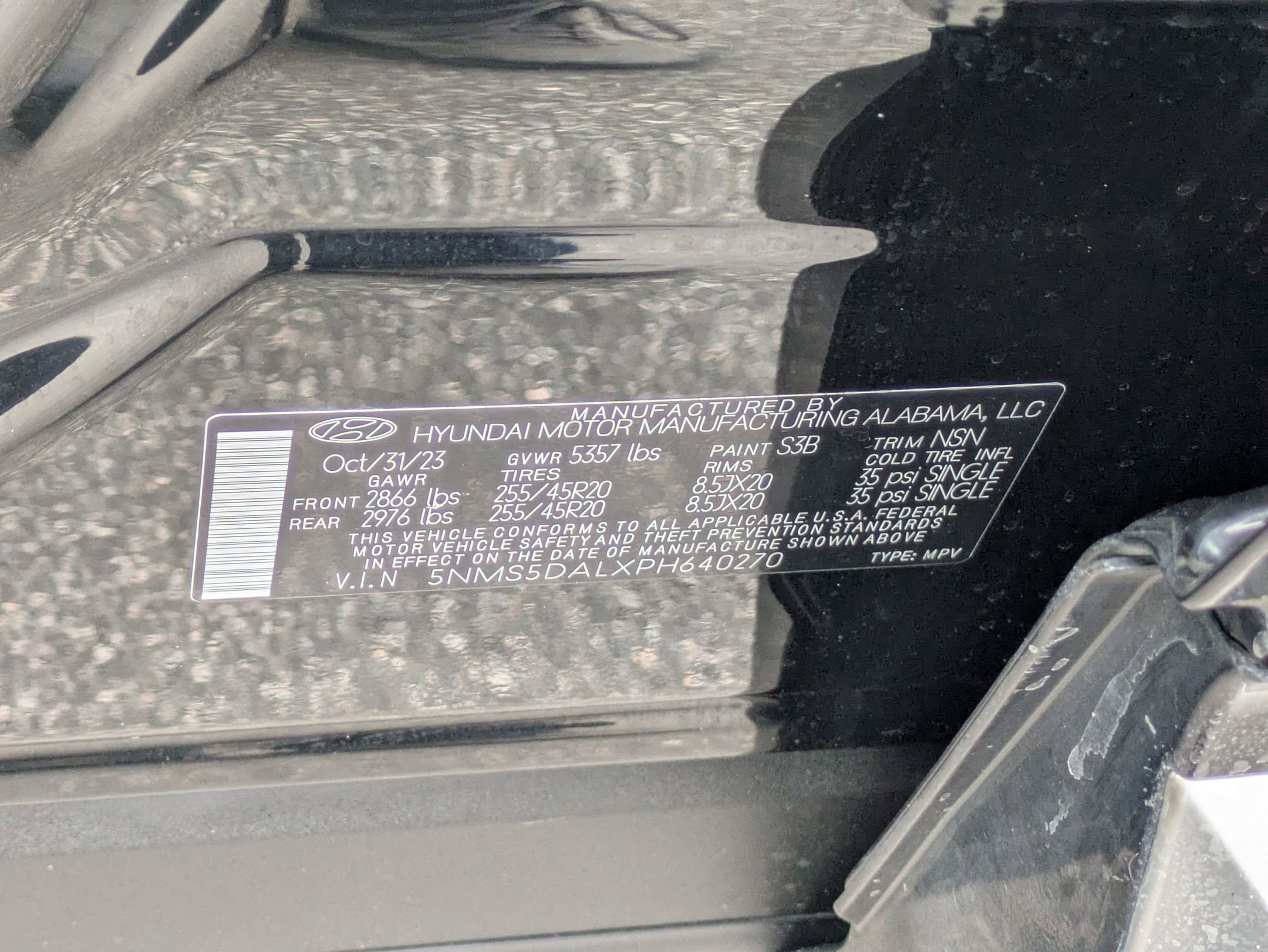 2023 Hyundai Santa Fe Calligraphy