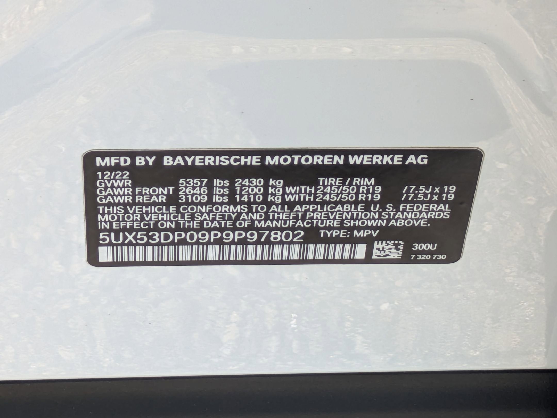2023 BMW X3 xDrive30i