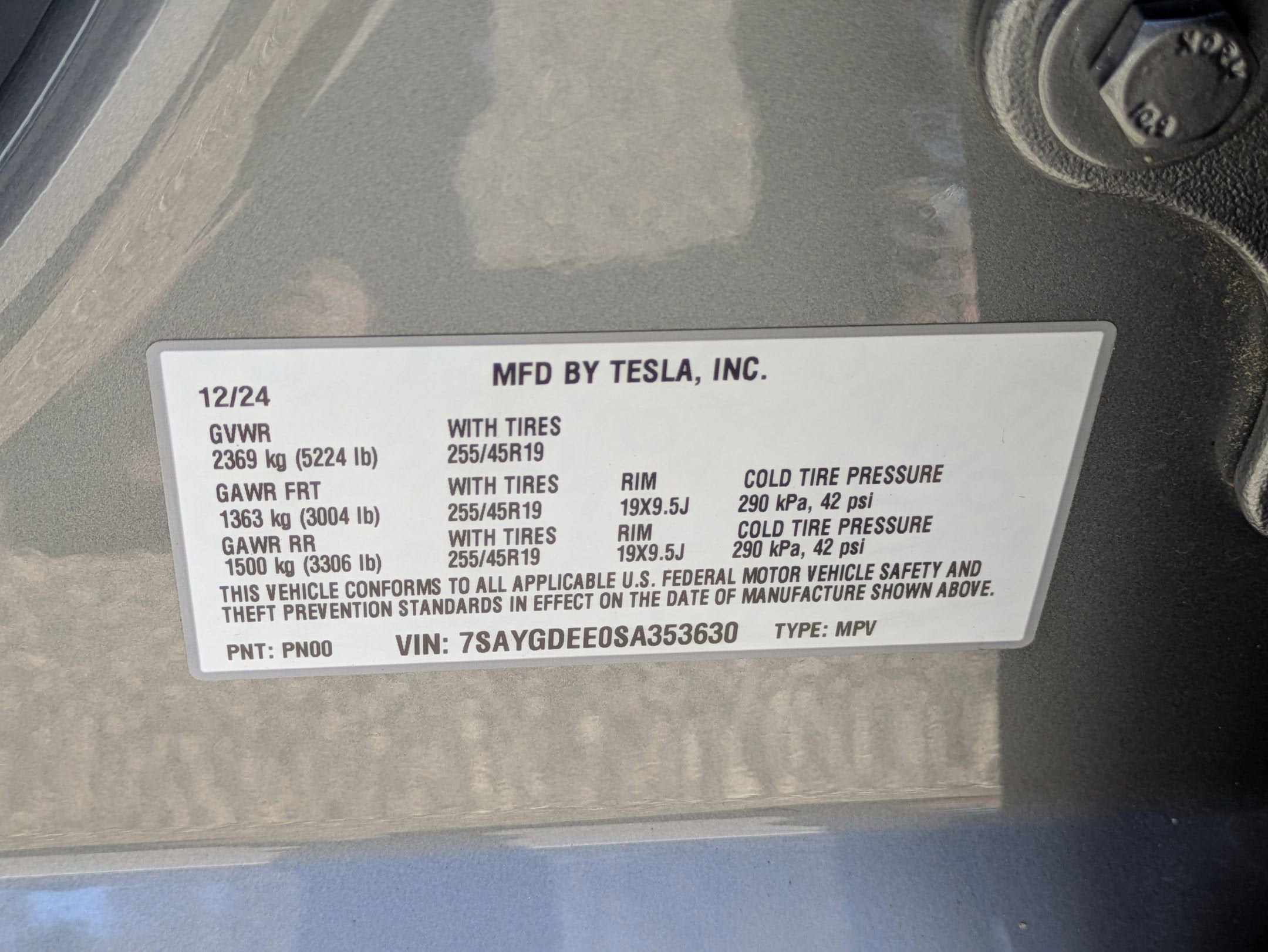 2025 Tesla Model Y Long Range