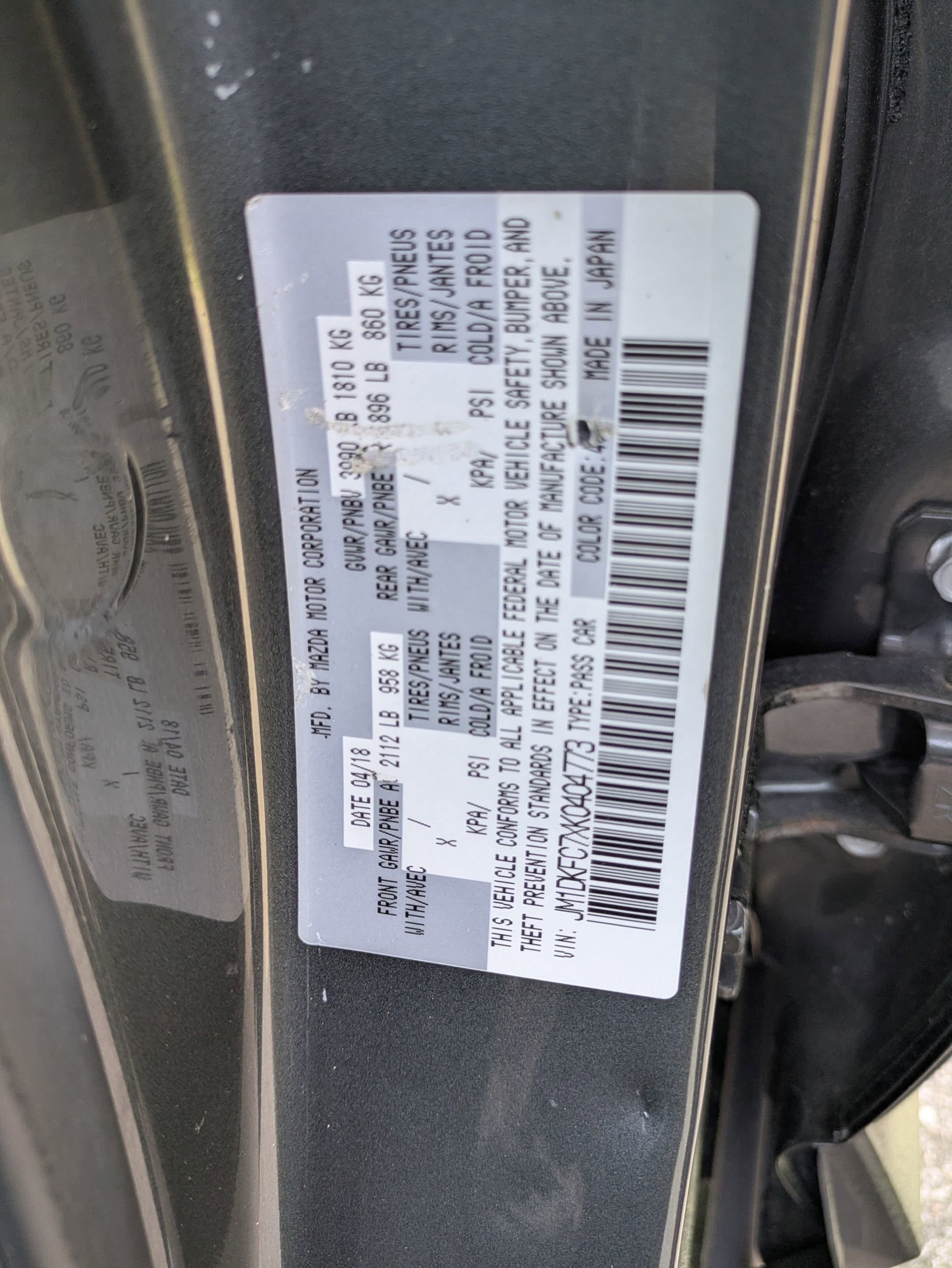 2019 Mazda Mazda CX-3 Touring