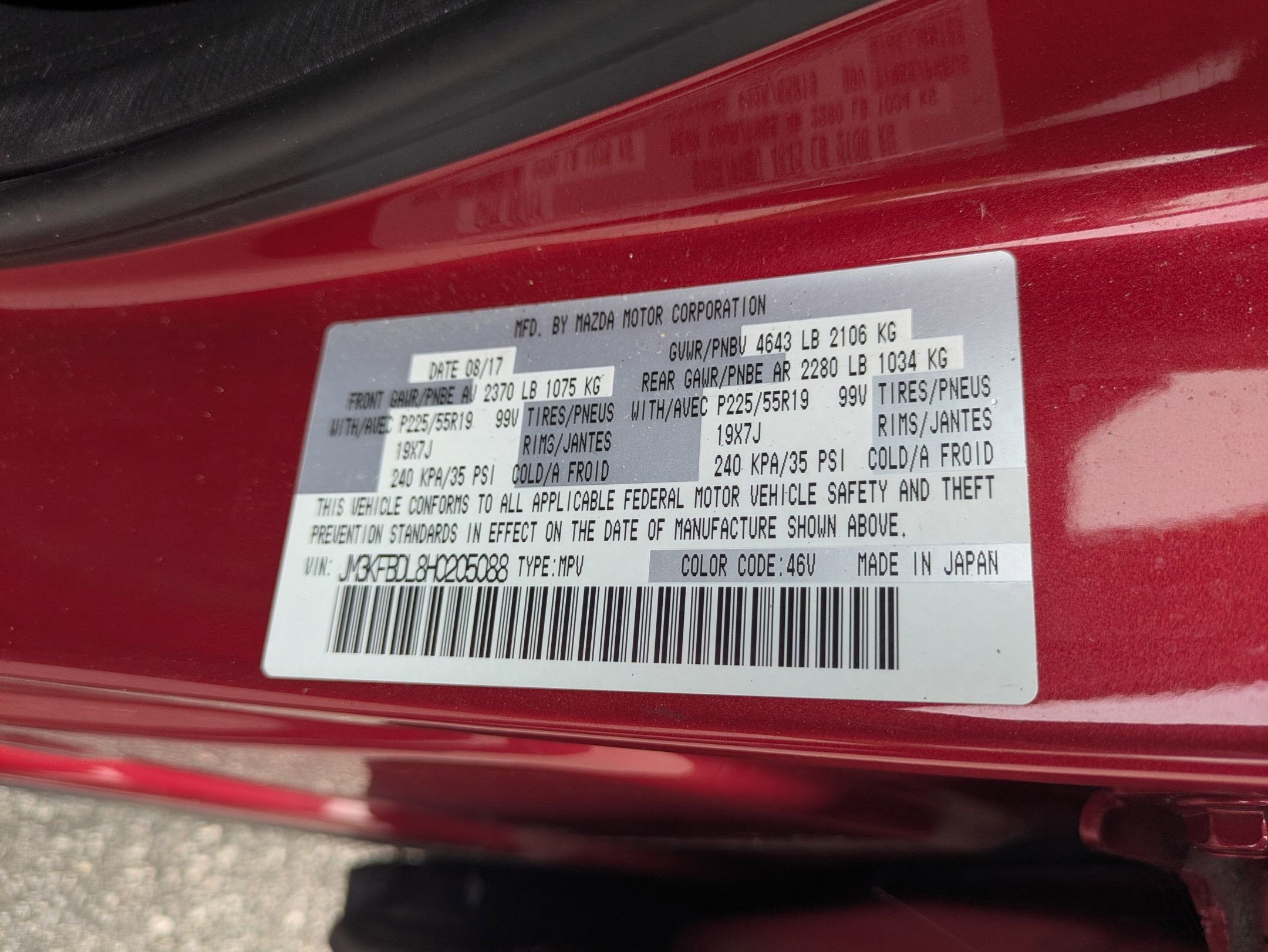 2017 Mazda Mazda CX-5 Grand Touring