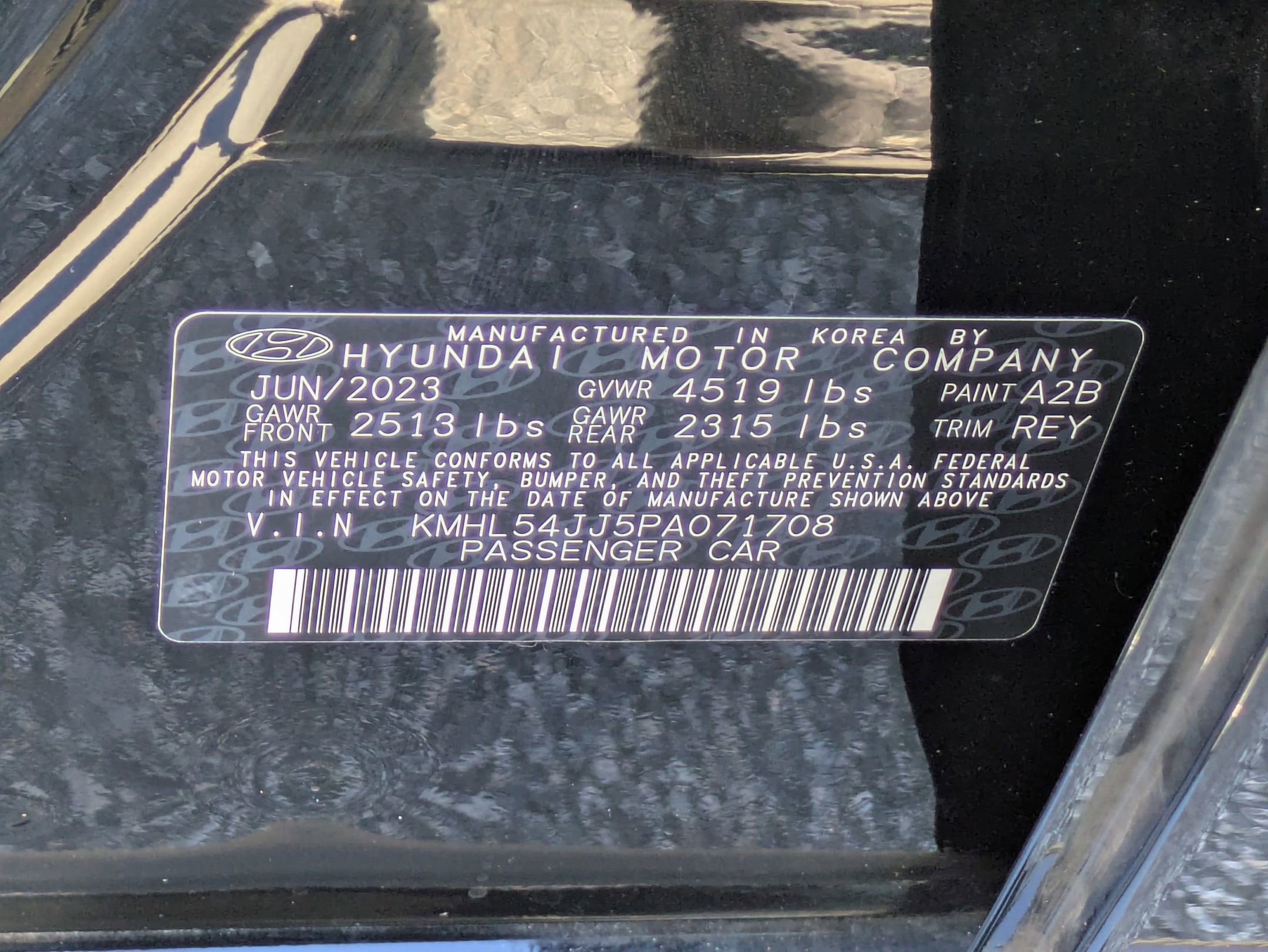 2023 Hyundai Sonata Hybrid Limited