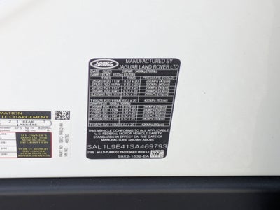 2025 Land Rover Range Rover Sport Dynamic SE