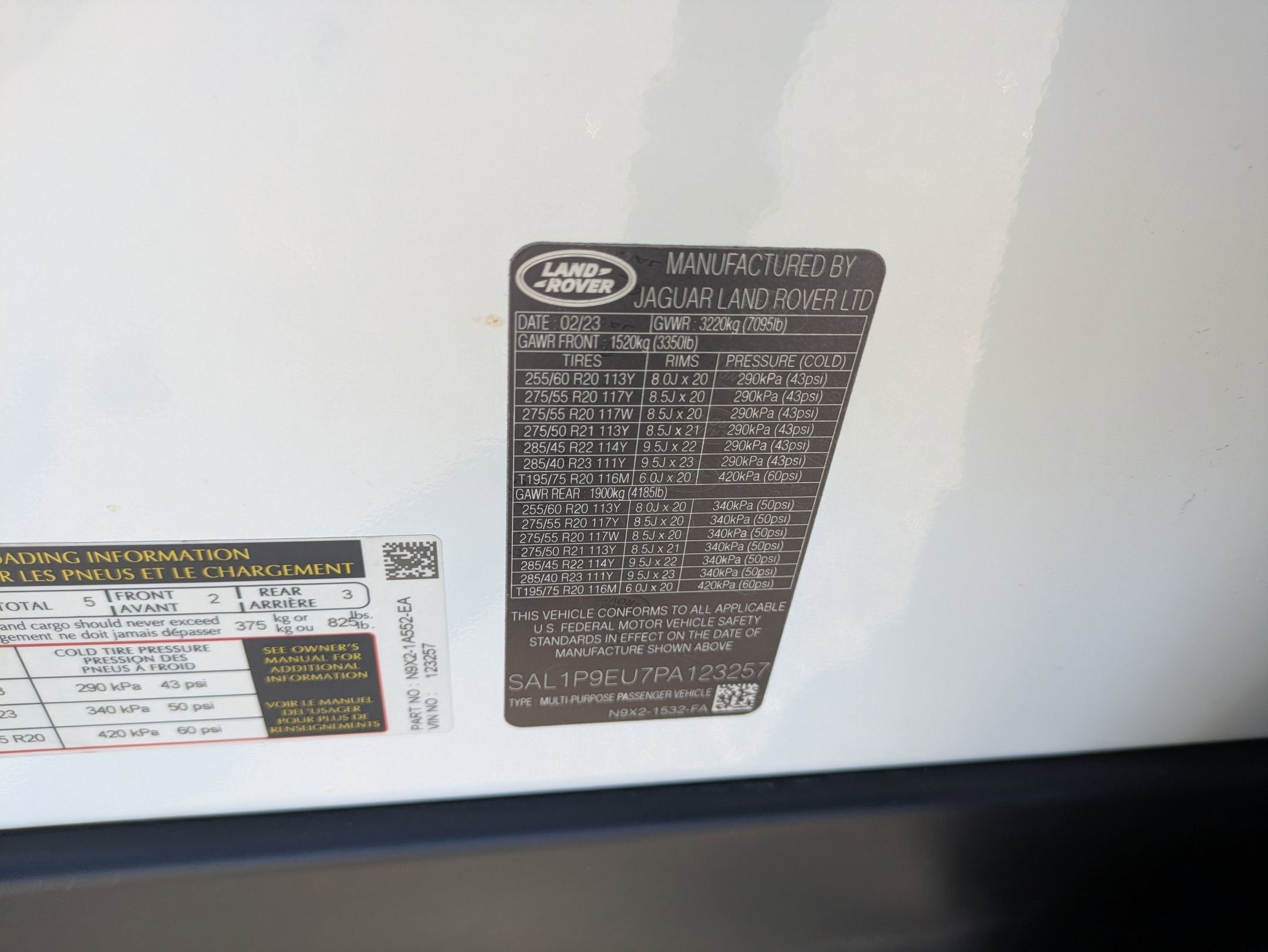 2023 Land Rover Range Rover Sport SE