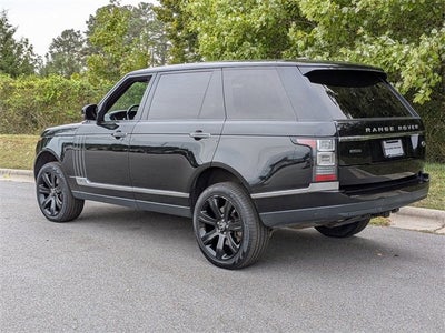 2015 Land Rover Range Rover Autobiography Black
