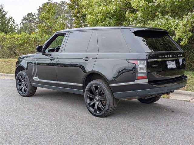 2015 Land Rover Range Rover Autobiography Black