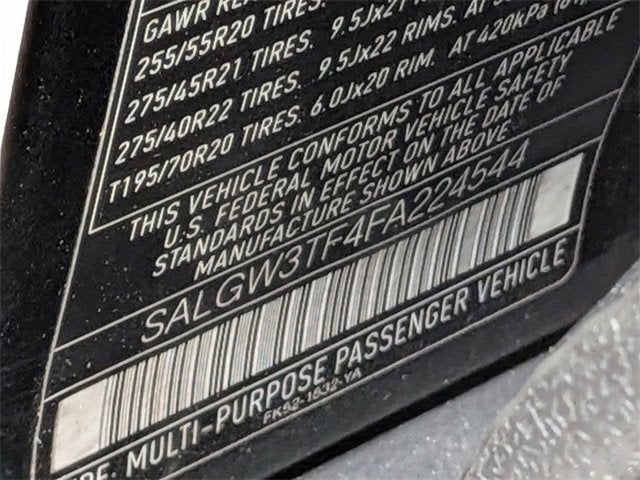 2015 Land Rover Range Rover Autobiography Black