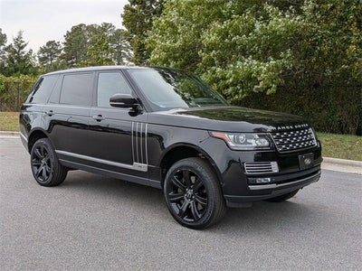 2015 Land Rover Range Rover Autobiography Black