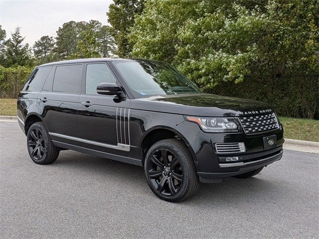 2015 Land Rover Range Rover Autobiography Black