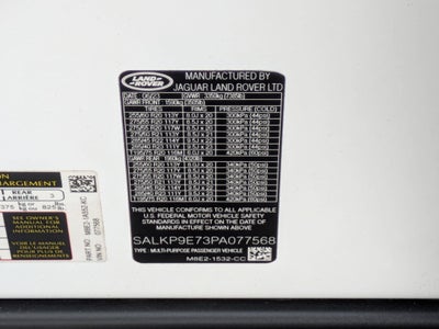 2023 Land Rover Range Rover SE