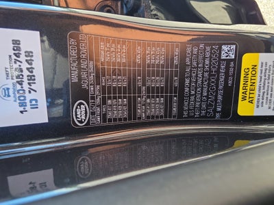 2020 Land Rover Range Rover Evoque R-Dynamic HSE