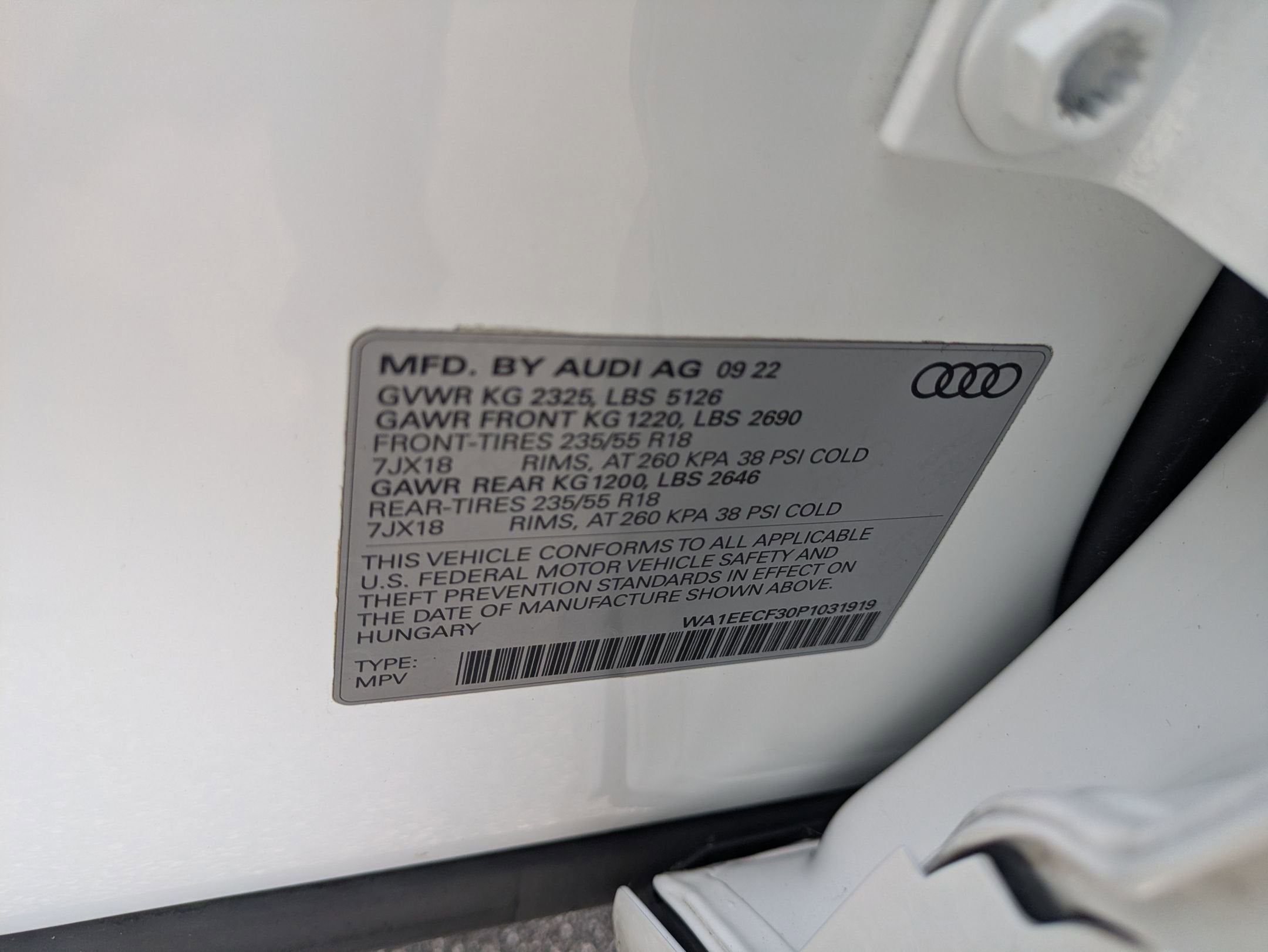 2023 Audi Q3 S line Premium Plus